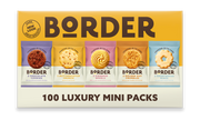 Border Biscuits Mini Packs - 5 Varieties Twin Pack (Box of 100)