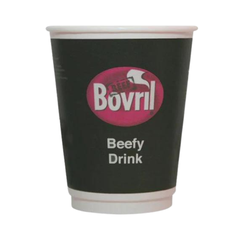 Nescafe &amp; Go Compatible -  Foil Sealed Drinks: Beefy Bovril Drink  Sleeve Of 10 Cups