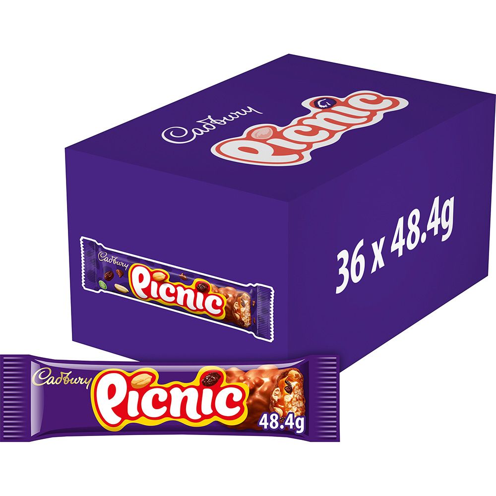 Cadbury Picnic 48g (36 Pack)