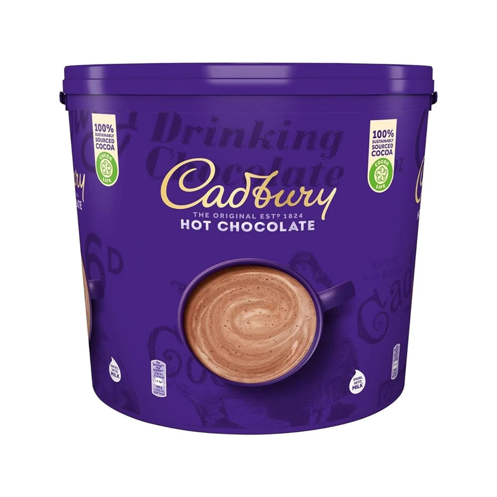 Cadbury: Hot Chocolate Tub 5kg (Bulk Catering Tub Pail - Add Milk)