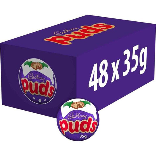 Cadbury Christmas Puds 35g outer box of 48