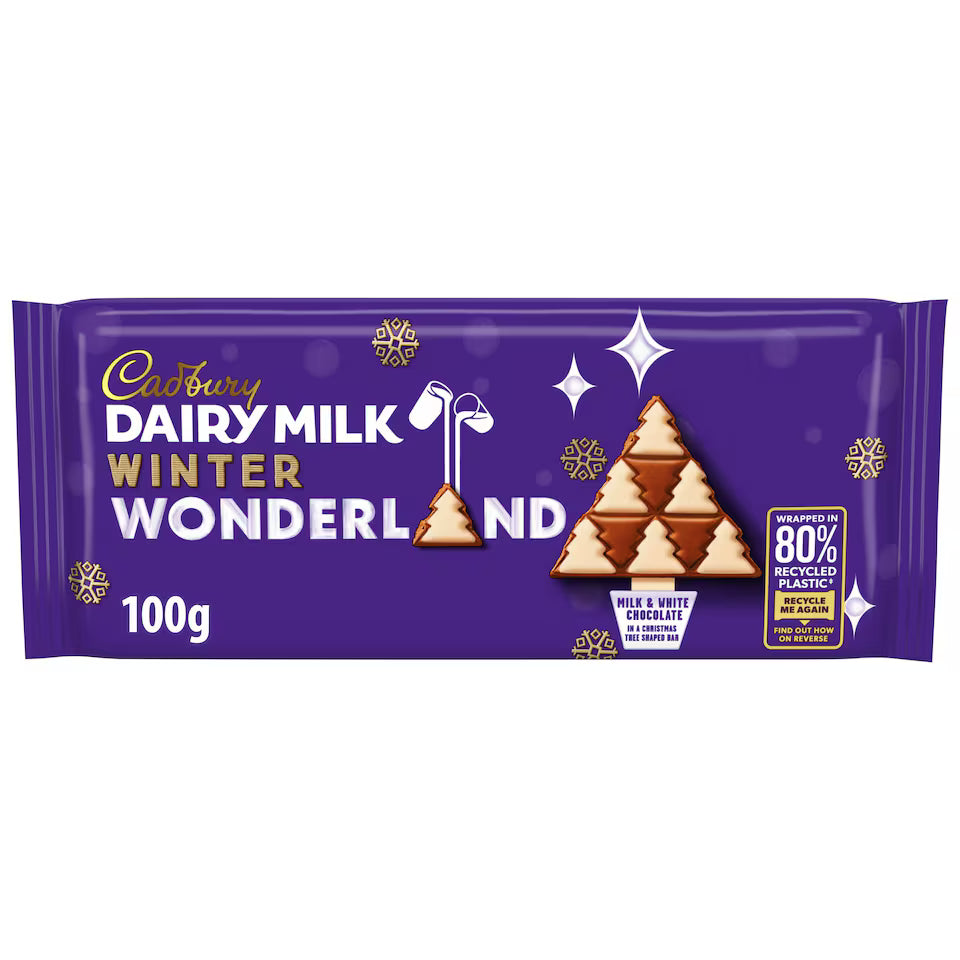Cadbury Dairy Milk Winter Wonderland 100g - Case of 20