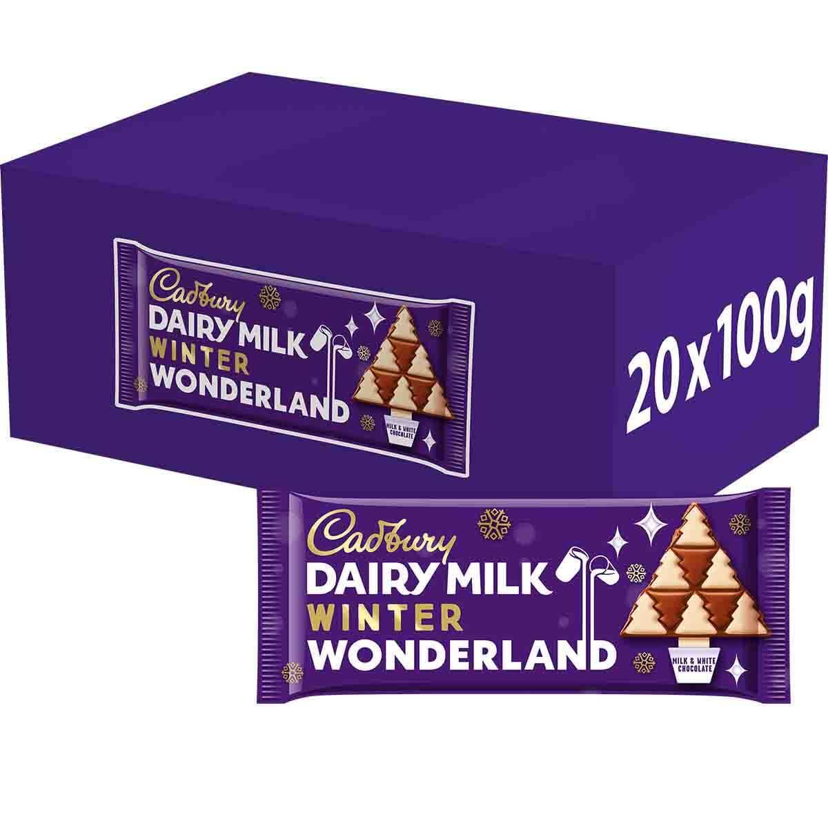 Cadbury Dairy Milk Winter Wonderland 100g - Case of 20