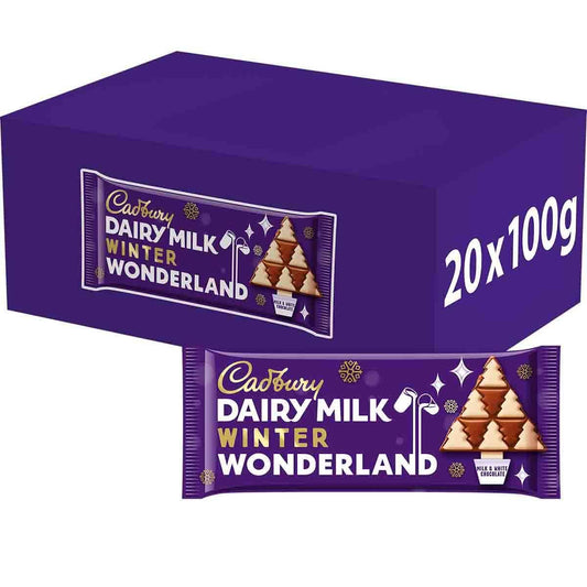 Cadbury Dairy Milk Winter Wonderland 100g - Case of 20