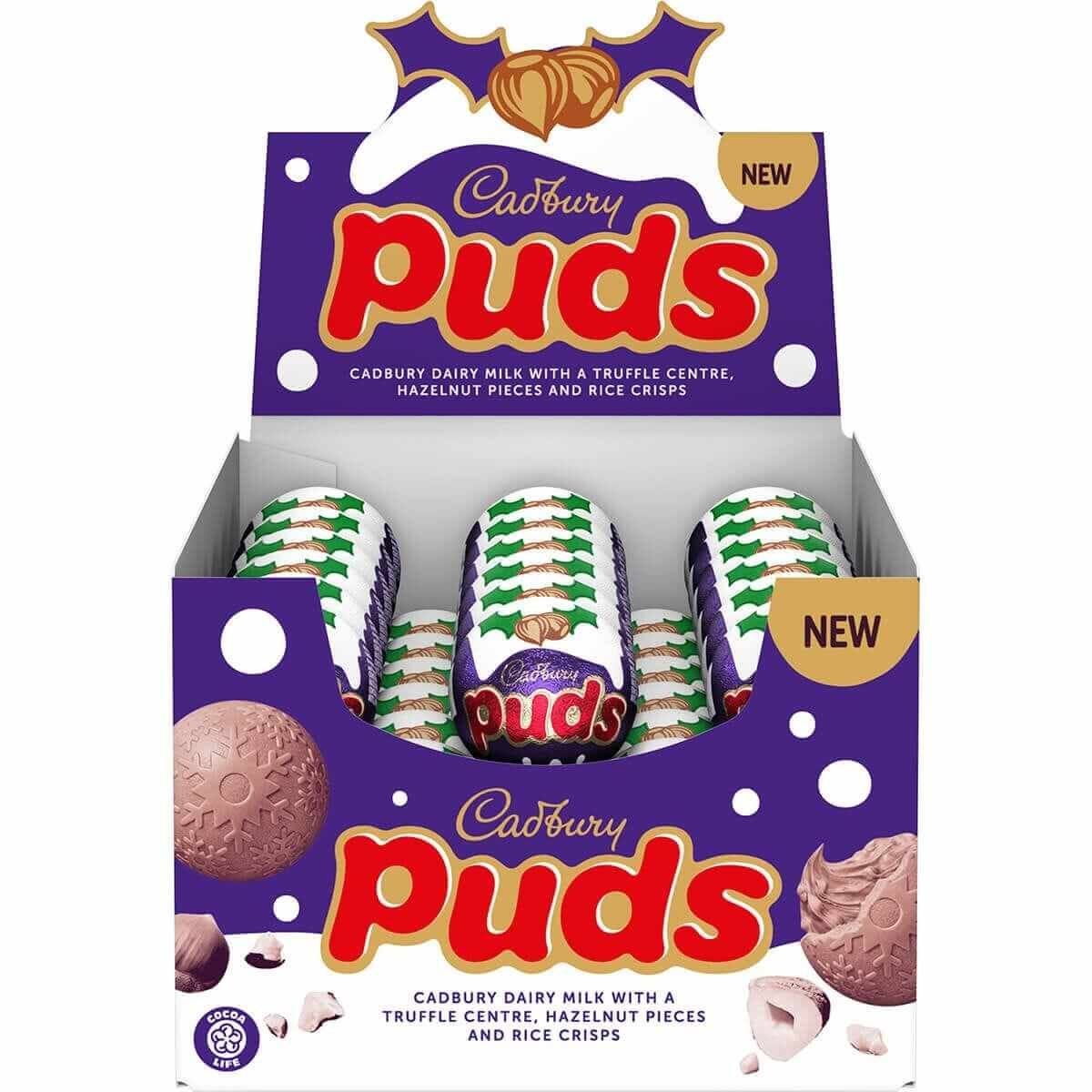 Cadbury Chocolate Puds (Box of 48)