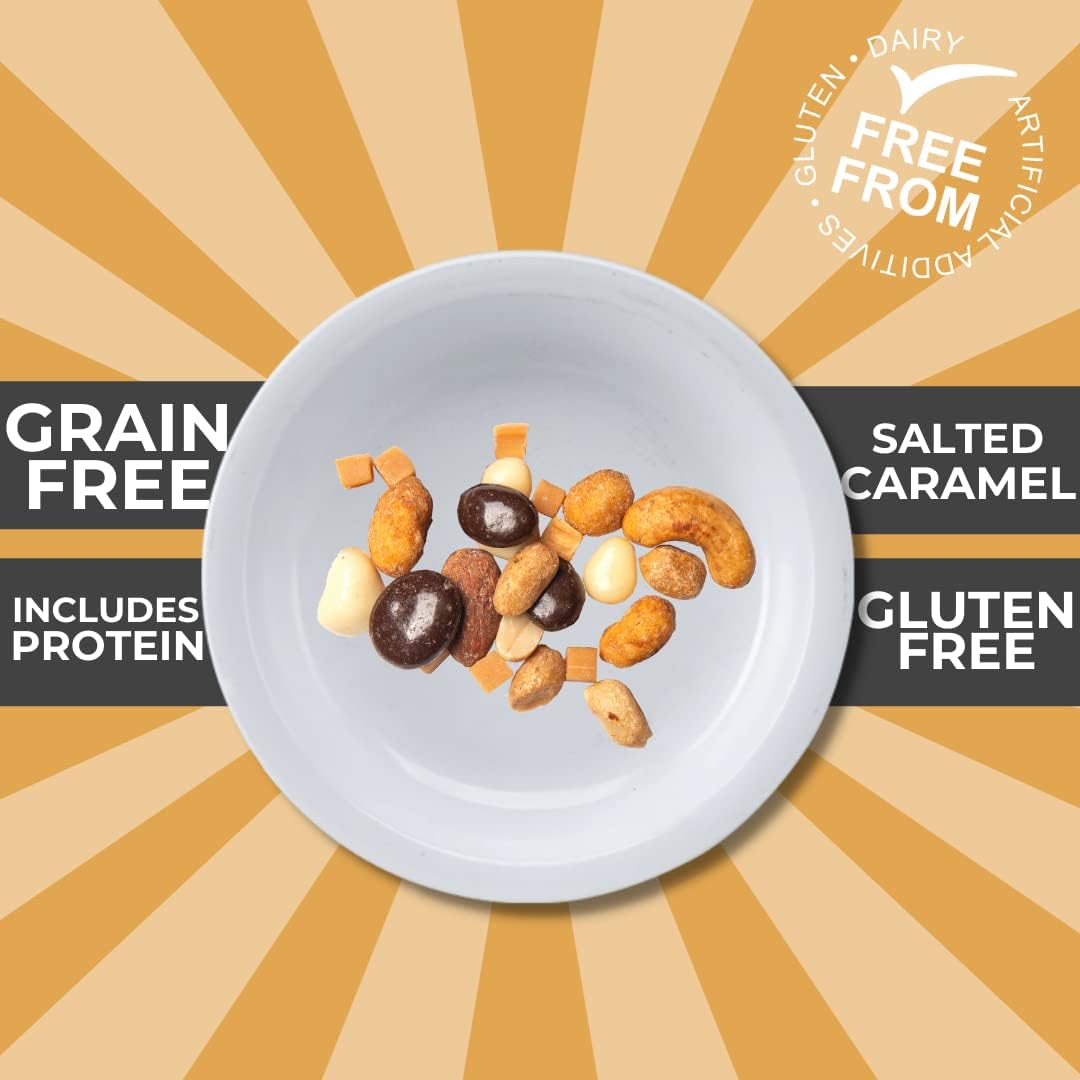 Mr Filbert's Salted Caramel Chocolate and Nut Mix 75g - (Box of 15)