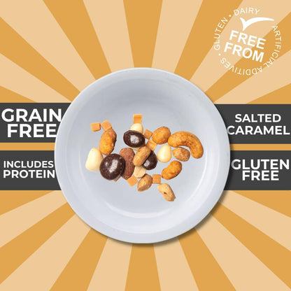 Mr Filbert's Salted Caramel Chocolate and Nut Mix 75g - (Box of 15)