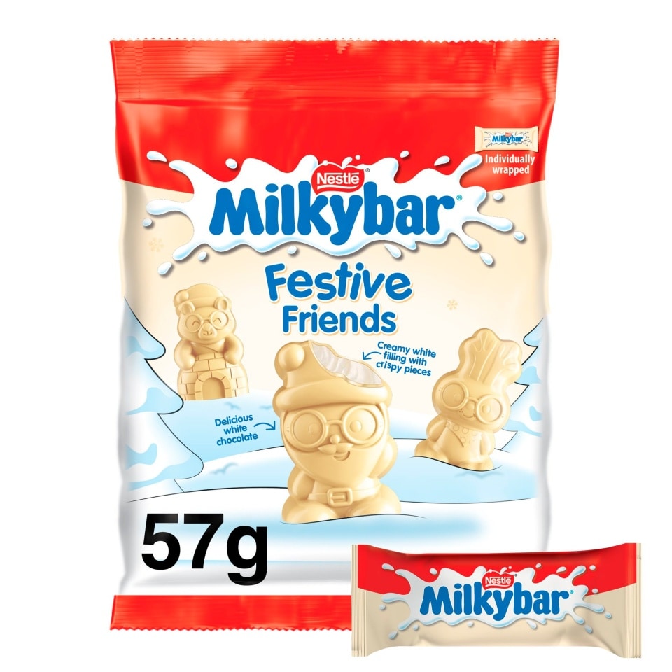 Milkybar Festive Friends Bag 57g