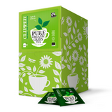 Clipper Tea: Fairtrade Organic Green Tea Envelope Tea Bags - Individually Wrapped - (Box of 250)