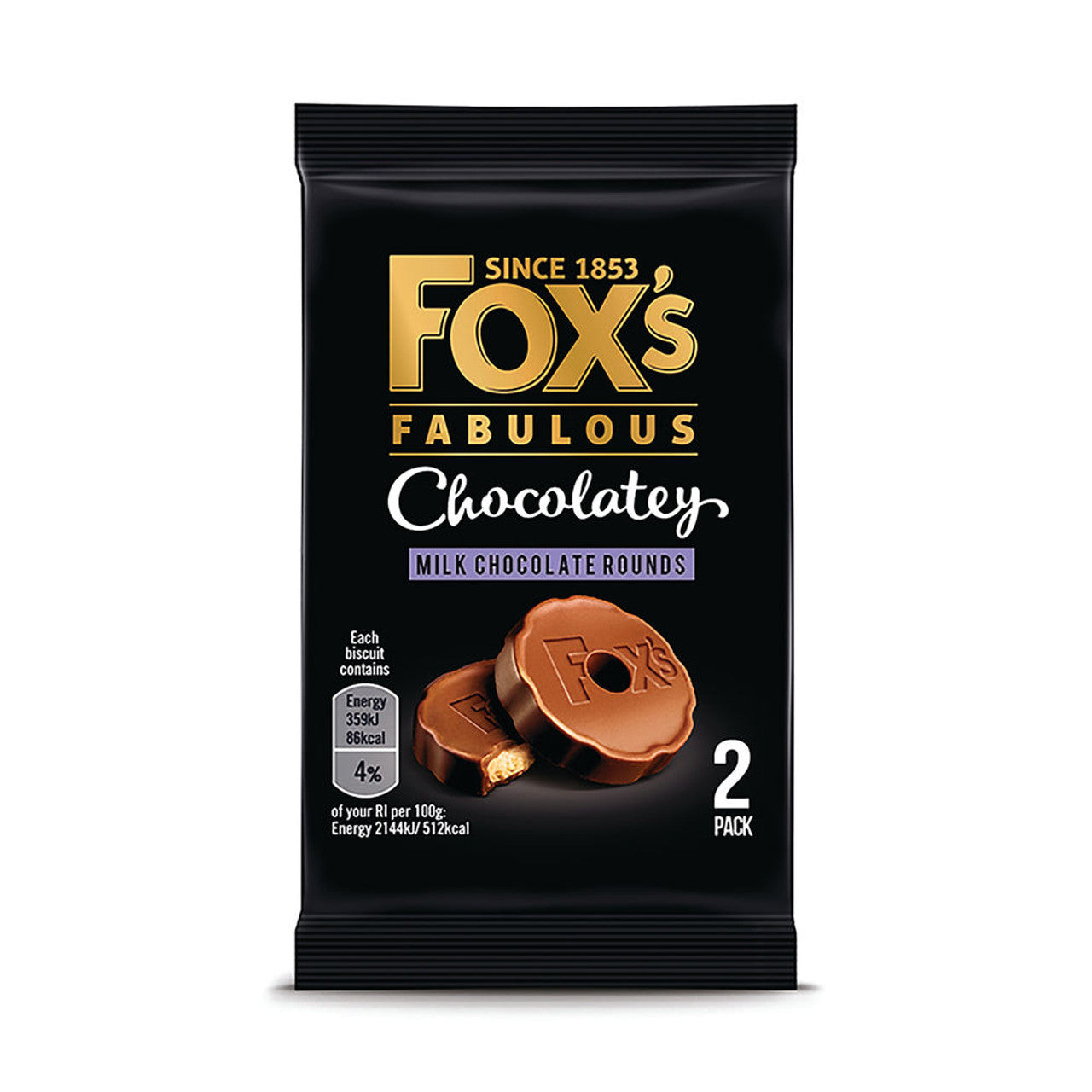 Fox s Fabulous Chocolatey Minis Individually Wrapped Biscuit Twinpac Vending Superstore