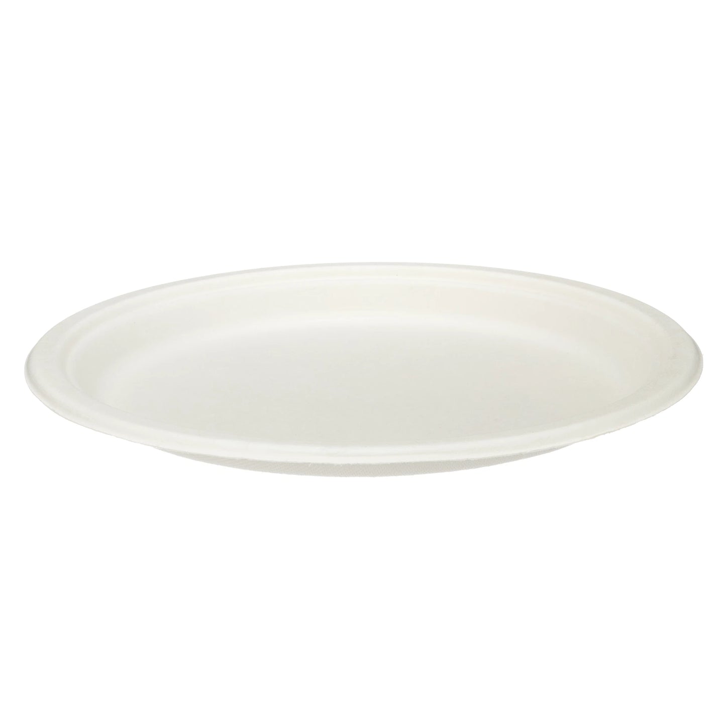 10" Bagasse Round Plates - Pack of 125