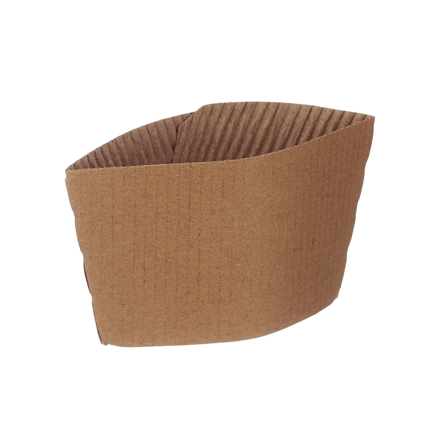 8oz Kraft Hot Cup Sleeves / Clutches - Case of 1000