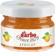 Darbo Apricot Jam Mini Jars – 28g (Pack of 60)