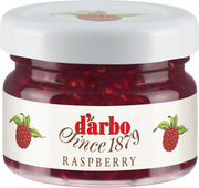Darbo Raspberry Jam Mini Jars – 28g (Pack of 60)