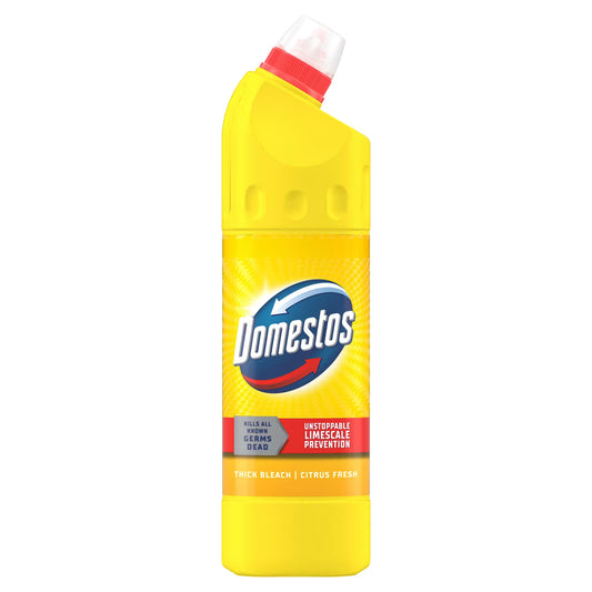 Domestos Thick Citrus Bleach - 750ml (Case of 9)