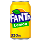 Fanta Lemon Cans - 330ml (Pack of 24)
