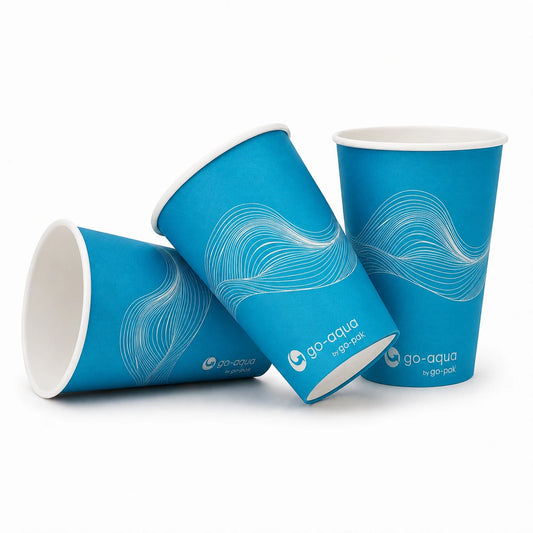 7oz Single Wall Water Cup (PE) (Go-Aqua) (Box of 1000 Cups)
