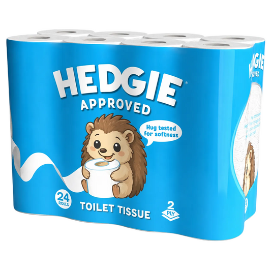 Hedgie Toilet Roll 2-Ply - 24 Pack