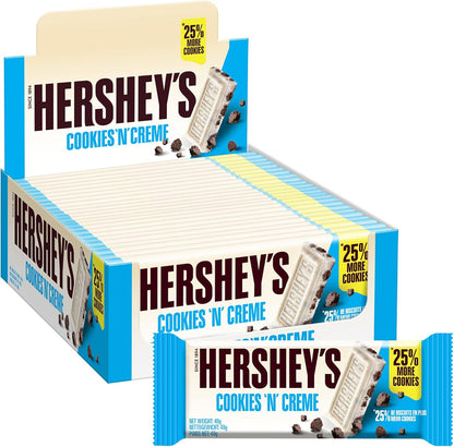 Hershey's Cookies 'N' Cream Bar 40g - Case of 24