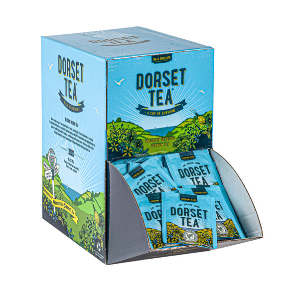 Dorset Tea: Sunshine Blend Envelope Tea Bags - Individually Wrapped Bags (Box of 250)