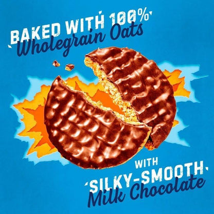 McVitie's Milk Chocolate Hobnobs Individually Wrapped Packs 37.5g - Case of 24