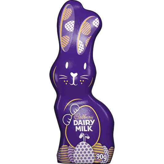Dairy Milk Chocolate Easter Hollow Bunny - 90g (Box of 8)