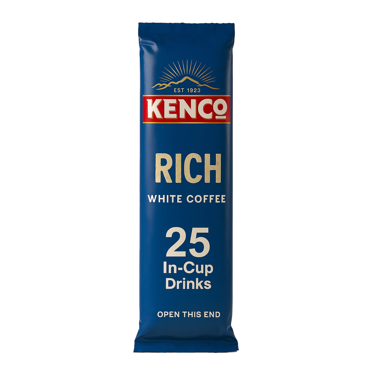 Incup Vending Drinks - Kenco Rich White Coffee  - (Pack of 25 Cups / 300 Cups)