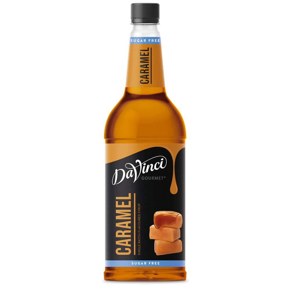 DaVinci Sugar Free Caramel Flavour Syrup - 1 Litre