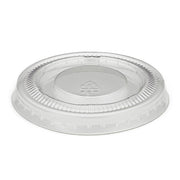 1oz Clear PET Portion Pot Lids - Case of 5000