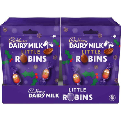 Cadburys Dairy Milk Little Robins Bag 77g (Pack of 20)