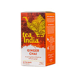 Tea India - Ginger Chai Tea Bags - (Pack of 40)