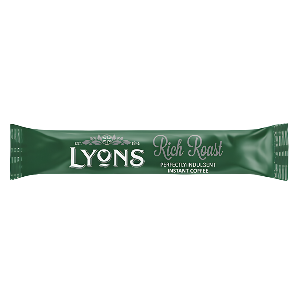 Lyons Rich Roast: Individual Coffee Stick Portions - (Box of 250)