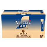 Nescafe Gold Blend Decaf: Individual Coffee Stick Portions - (Box of 200 Sachets)