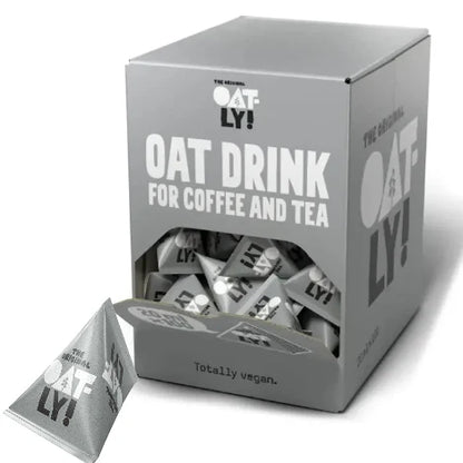Oatly Oat Milk Pyramid - Individual Portions – 20ml – Box of 100