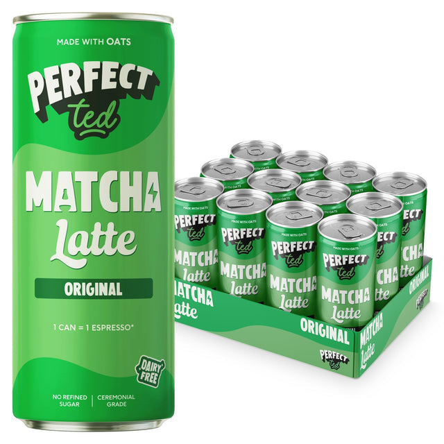 PerfectTed Matcha Latte Original 250ml - Case of 12