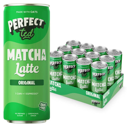 PerfectTed Matcha Latte Original 250ml - Case of 12
