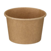 2oz Kraft Paper Portion Pots (PE Lined) - Case of 3000