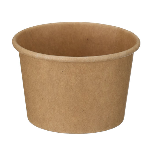 2oz Kraft Paper Portion Pots (PE Lined) - Case of 3000