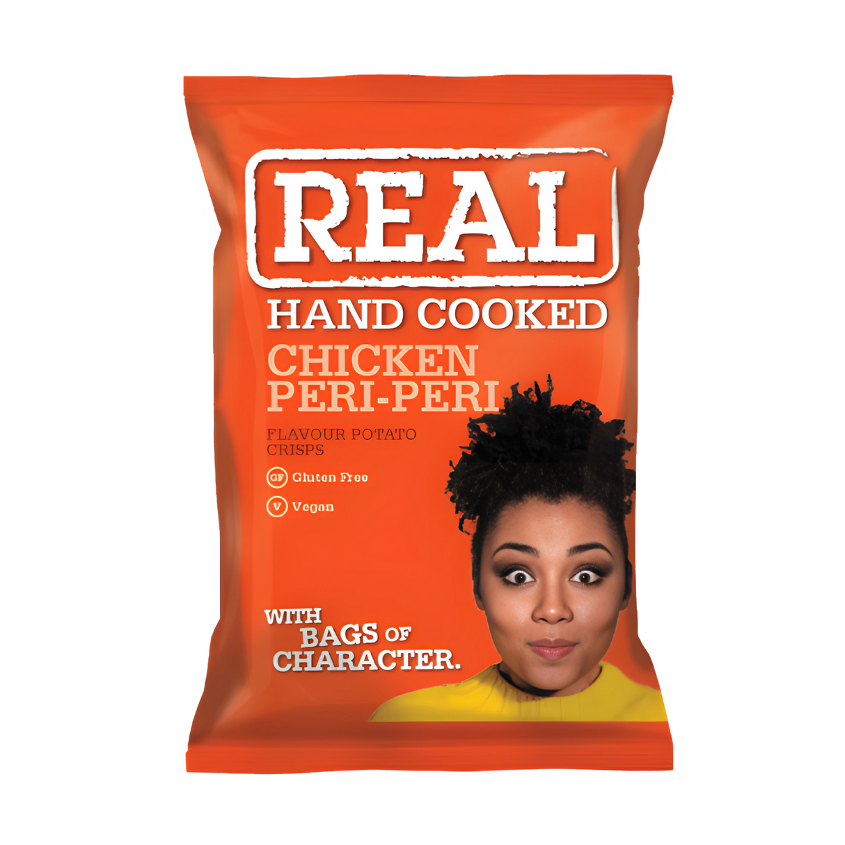 Real Crisps: Peri Peri Chicken - 35g (Box of 24)