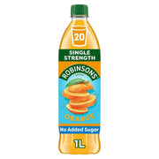 Robinsons Orange Single Strength Squash  - No Added Sugar | 1 Litre