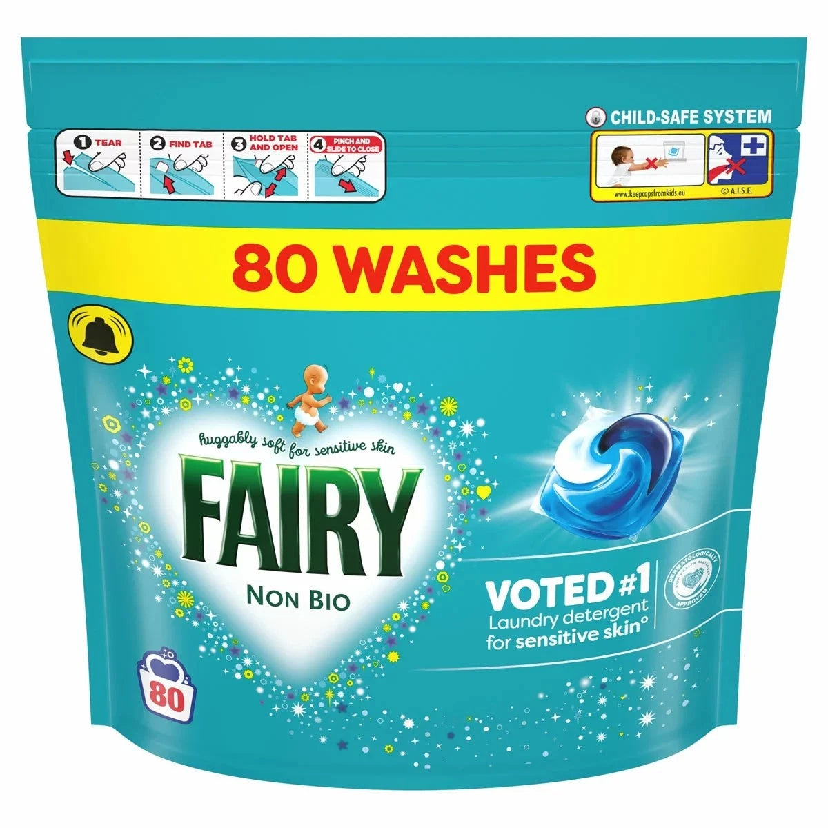 Fairy Non Bio Pods - 80 Washes