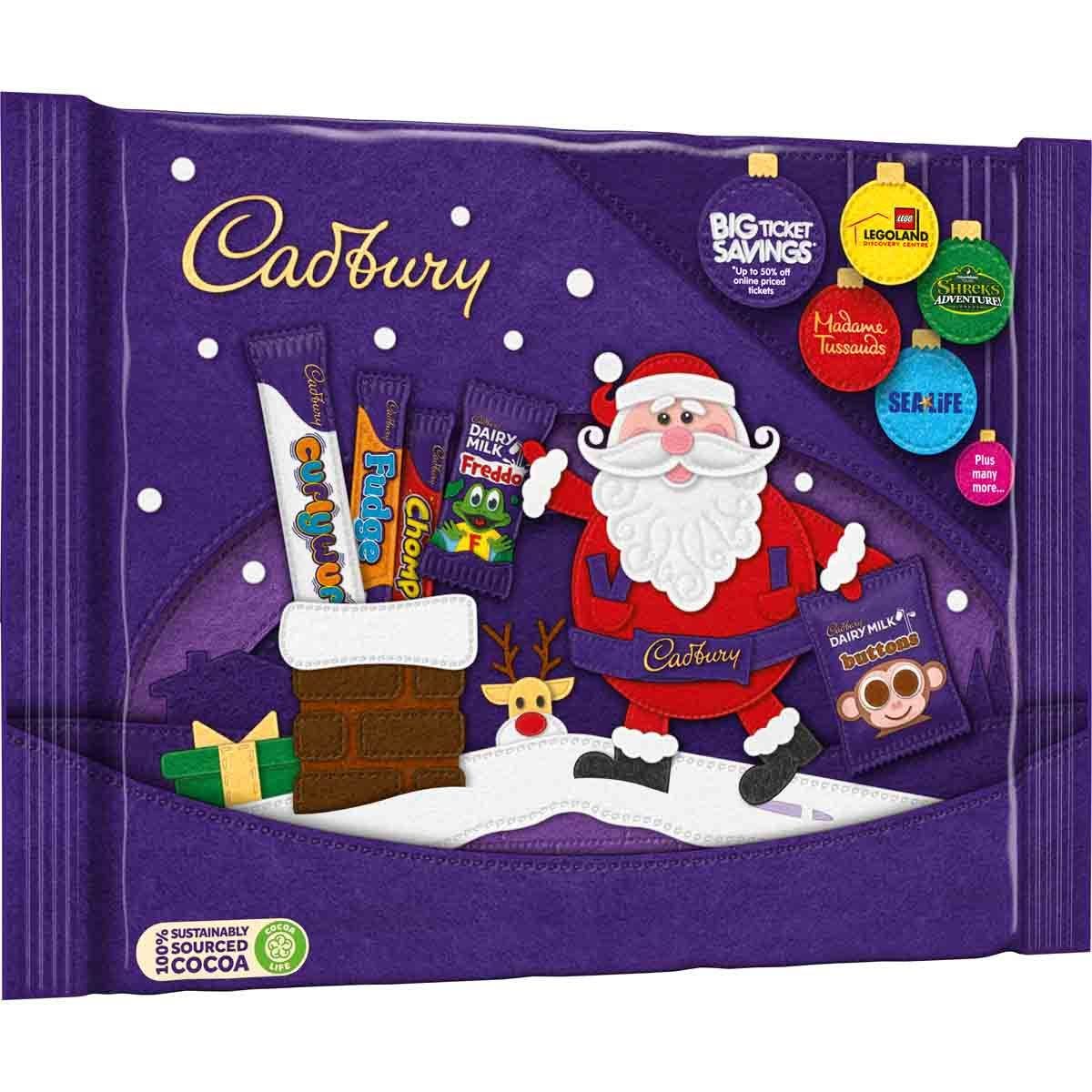 Cadbury Christmas Small Chocolate Selection Box 78g