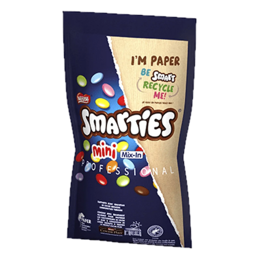 Smarties Chocolate Mini Mix-In Bag For Desserts - 500g / BEST BEFORE - 07/08/2025