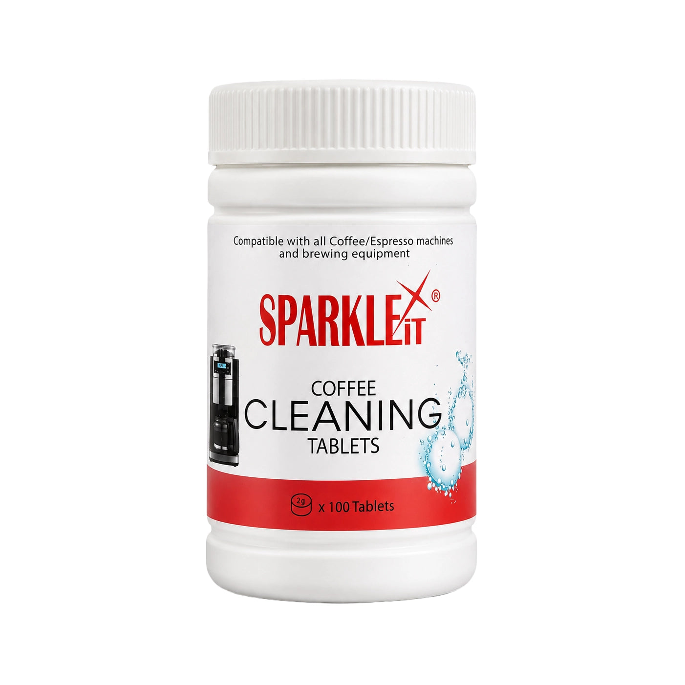 Sparkle It Coffee Machine Cleaning Tablets – 2g