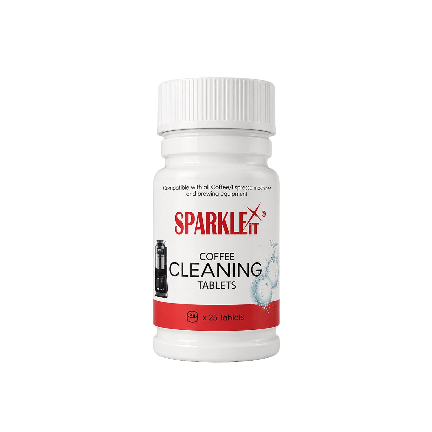 Sparkle It Coffee Machine Cleaning Tablets – 2g