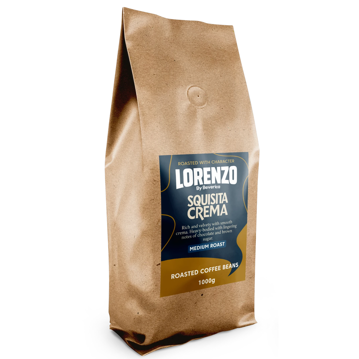 Lorenzo Coffee - Squisita Crema Blend - Premium Coffee Beans (Full Case or 1KG Bags)