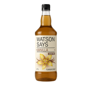 Watson Says: Sugar Free Vanilla Coffee & Beverage Syrup - 1 Litre Plastic Bottle