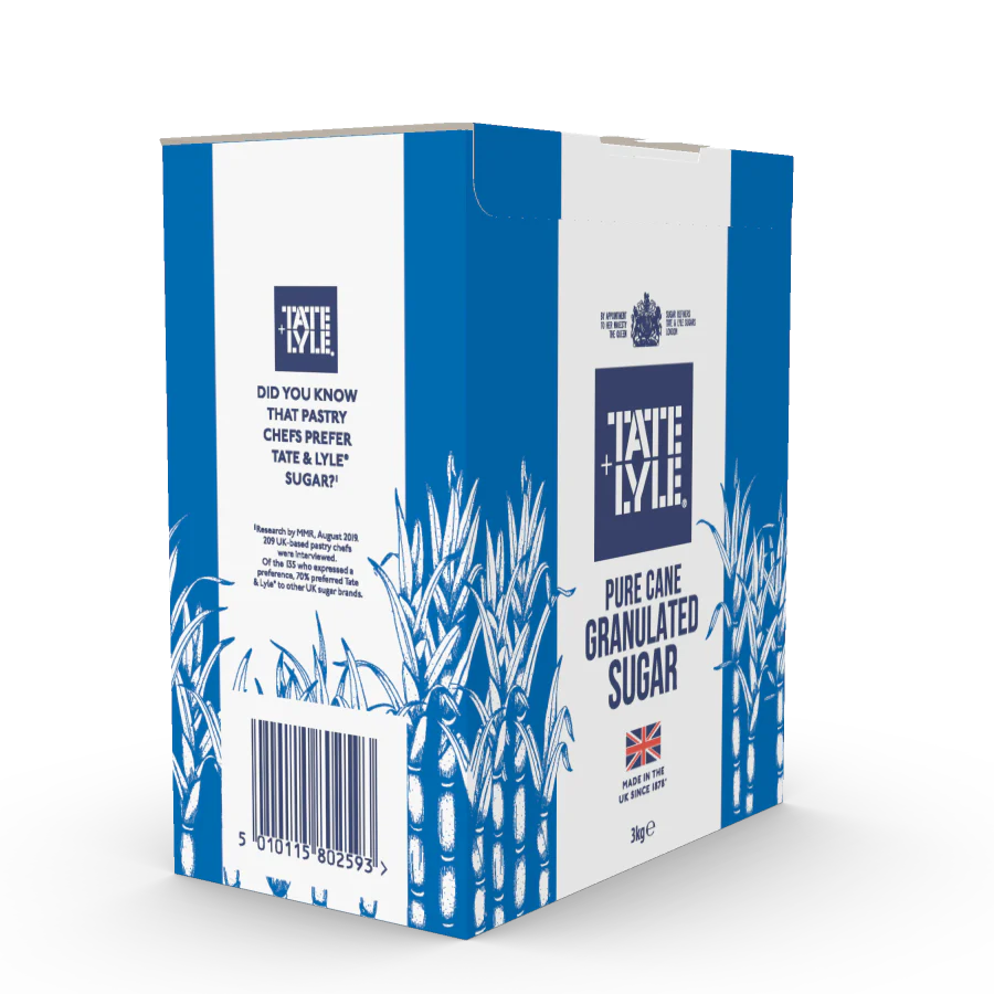 Tate & Lyle Granulated Sugar Tub 3kg