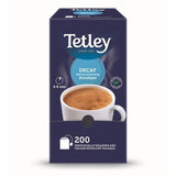 Tetley Decaf Tea: Individually Wrapped Tea Bags Decaf Envelopes (Box of 200)