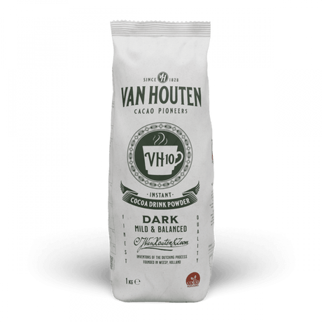 Van Houten VH10 Vending Machine Hot Chocolate (13% Cocoa, Dark) - 1kg Bag Or 10 x 1kg Case - Vending Superstore